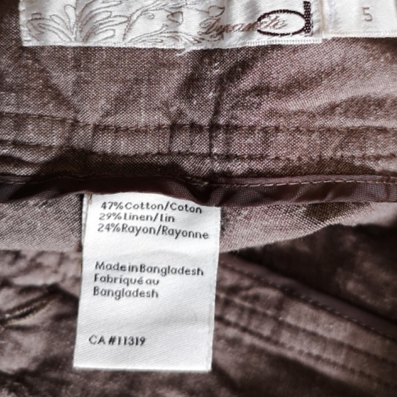 Dynamite Women's Long Shorts, Like New Linen-blend - Picture 6 of 7